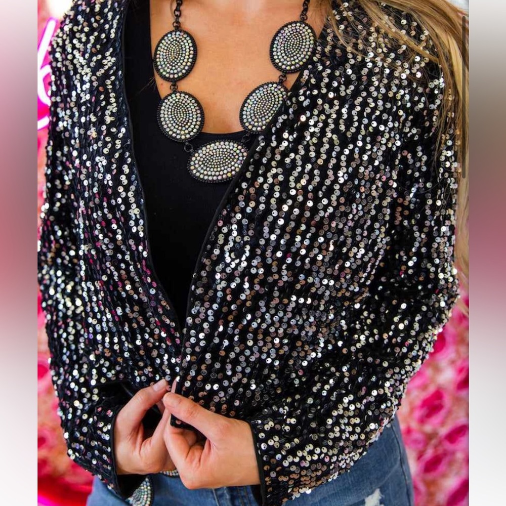Southern Fried Sequin Jacket
